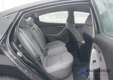 2012 Hyundai Elantra Gls z USA, uszkodzony, nr VIN 5NPDH4AE7CH143918